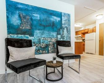 Fully Renovated Studio | Ski In/Out: Closest Condo To Lift | Pool & Hot Tubs - Panorama - Living room