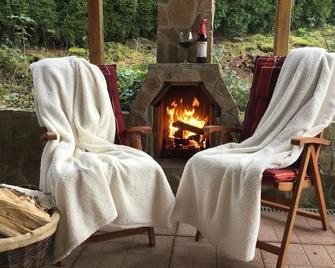Feel-good oasis \'Willi\' - vacation with dog - Güntersberge - Patio