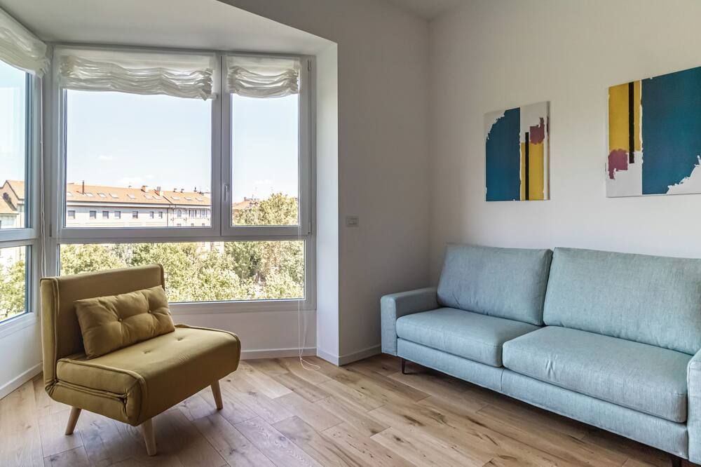 إيتاليانواي - داراجونا 2 - ميلان - غرفة معيشة