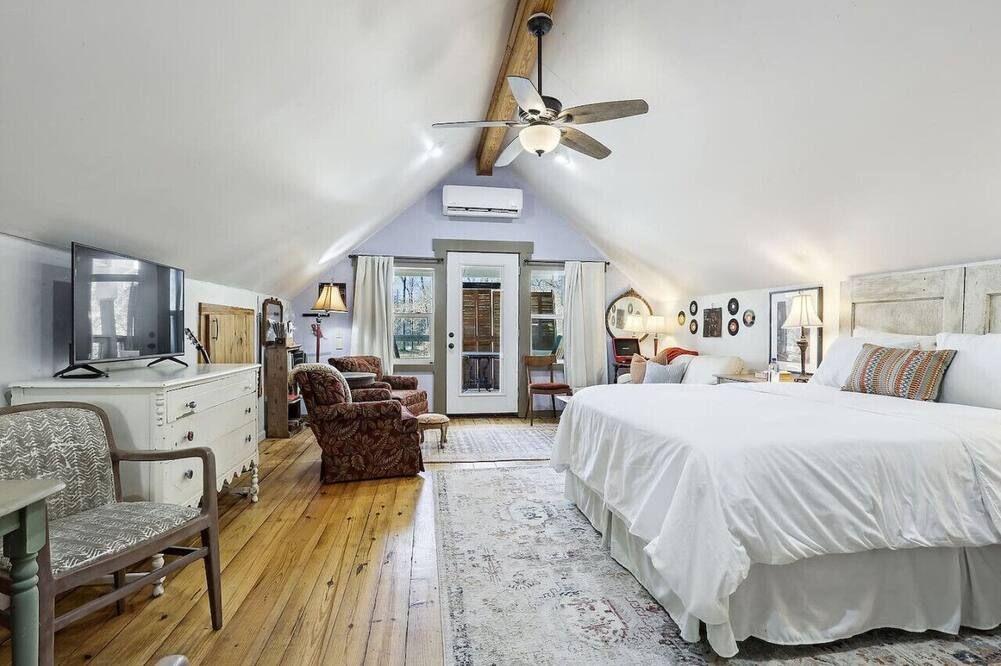 Jasperilla Music Loft by Louisiana Hospitality Group - Saint Francisville - Slaapkamer