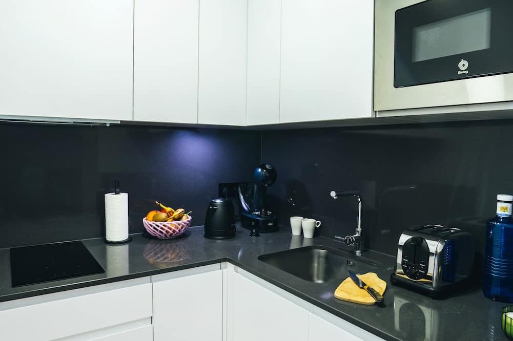 The Oliver Apartamentos Aravaca - Madrid - Küche