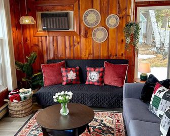 Beautiful 3 Bedroom Cottage - Waterfront - Havelock - Living room