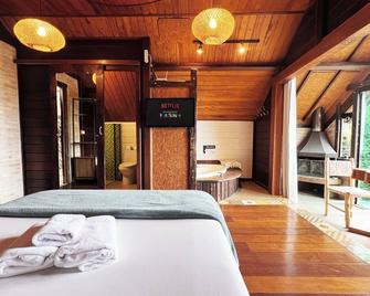 Smart Hotel Reserva Santo Antônio do Pinhal - Santo Antônio do Pinhal - Спальня