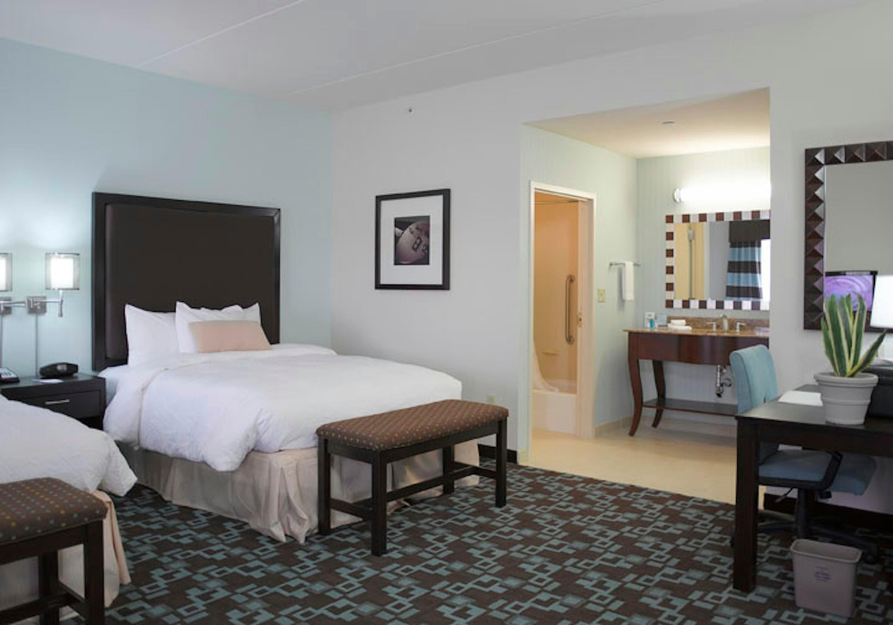 Hampton Inn & Suites Nashville @ Opryland - נאשוויל - חדר שינה