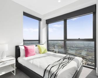 بلاتينوم سيتي سيرفيسد أبارتمينتس - ميلبورن - غرفة نوم