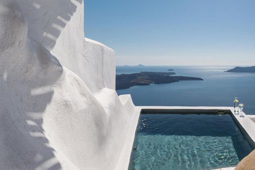 The Vasilicos - Imerovigli - Balcony