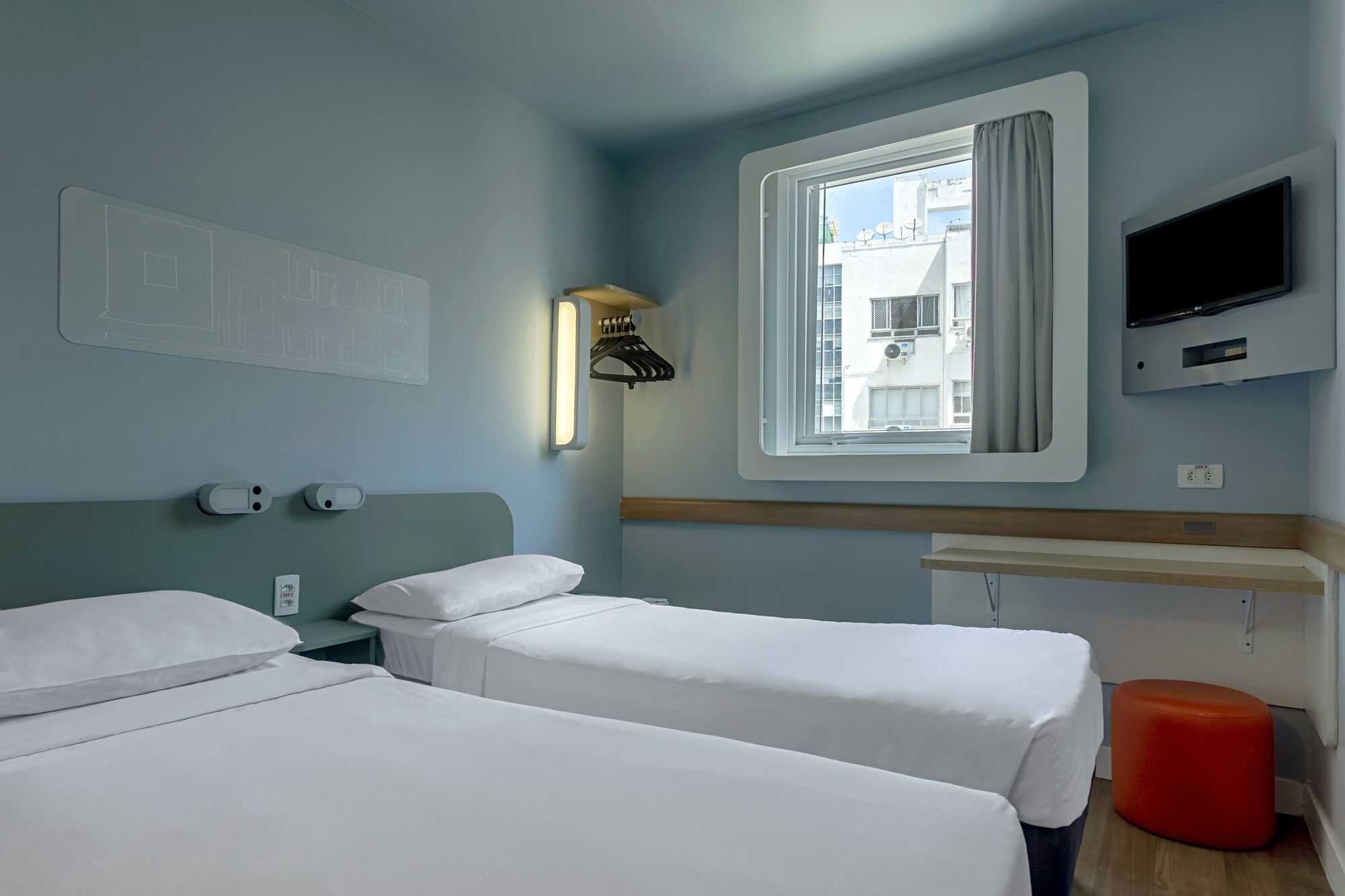 ibis budget RJ Praia de Botafogo - ריו דה ז'ניירו - חדר שינה