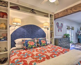 Cozy & Quiet Studio w/ Porch, Near Scenic Railway! - Blue Ridge - Bedroom