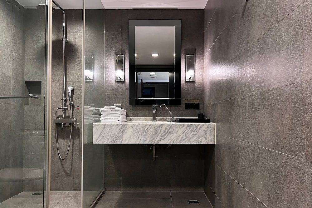 Talmud Hotel Kaohsiung Loveriver - קאושיונג - חדר רחצה