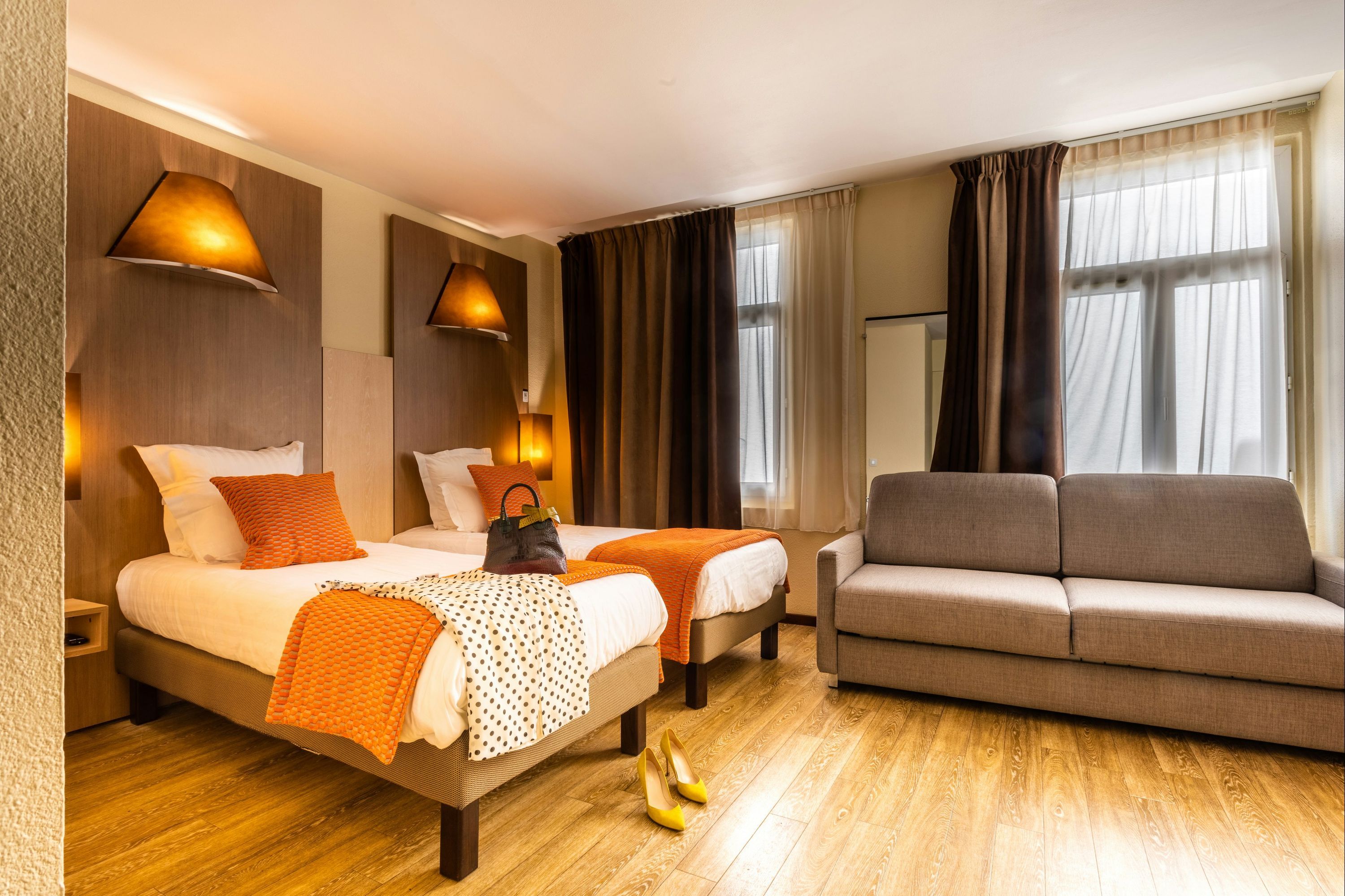 Hôtel Carré Vieux Port - Mác-xây - Phòng ngủ