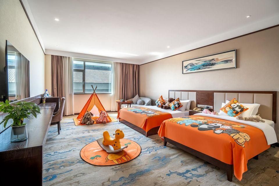 Grand Cloud View Hotel - Zibo - Schlafzimmer