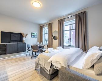 أسترو لوجافيجور - ريكيافيك - غرفة نوم