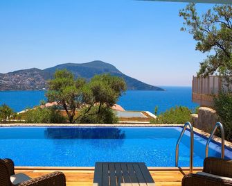 Asfiya Sea View Hotel - Kalkan - Pool