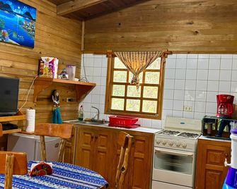 Chalet in the Woods - Wifi/Breakfast/Washing machine - Santiago Atitlán - Cocina