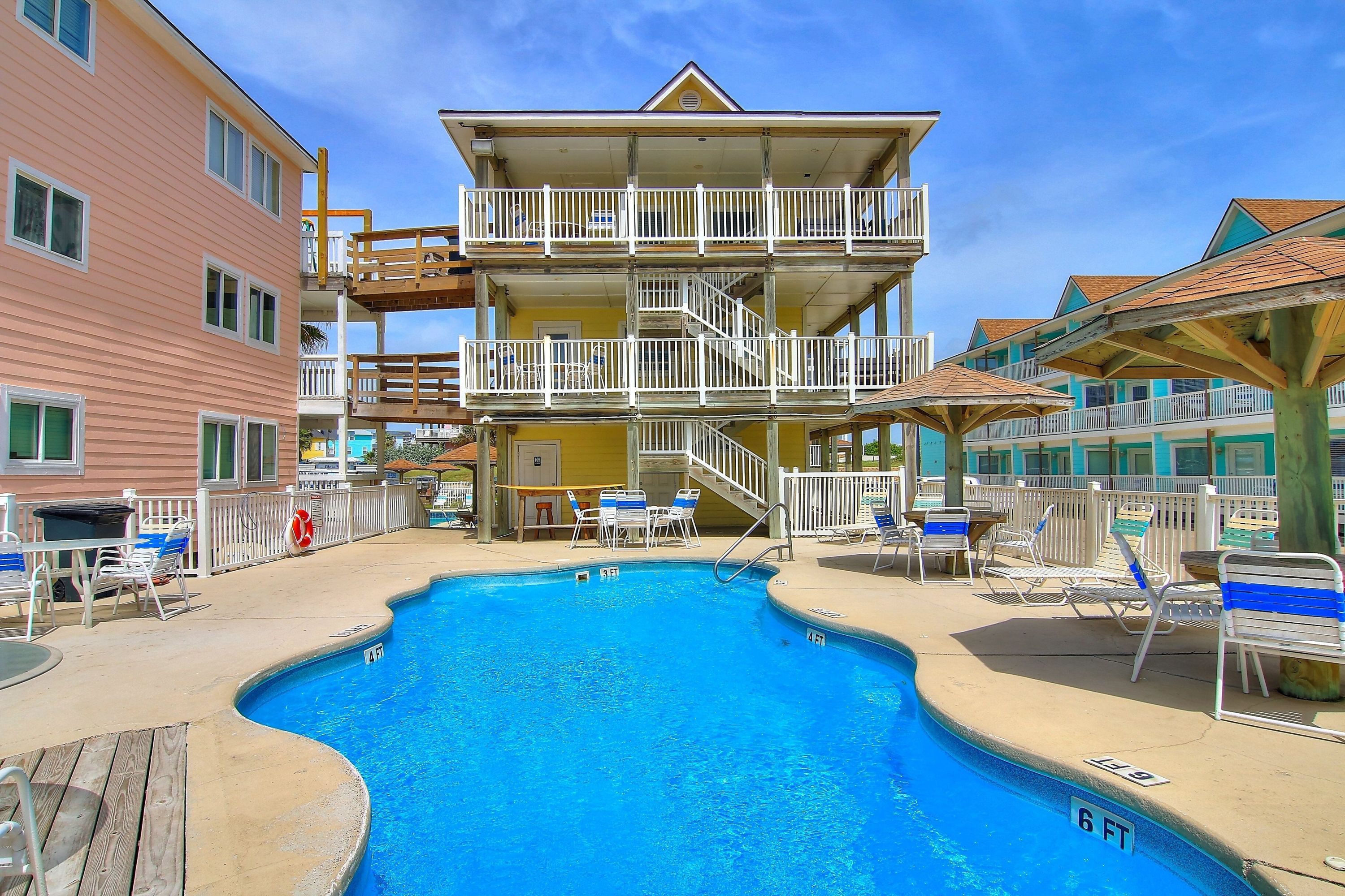Beachgate Condo Suites And Hotel 437 1 Bedroom Condo - Port Aransas - Piscina
