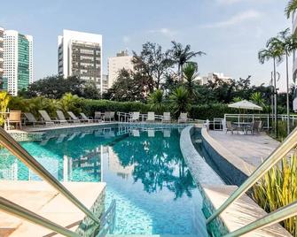 Apt Luxuoso Ao Lado Do Metro Pinheiros E Faria Lima Itaim - Thera Faria Lima - Sao Paulo - Pool