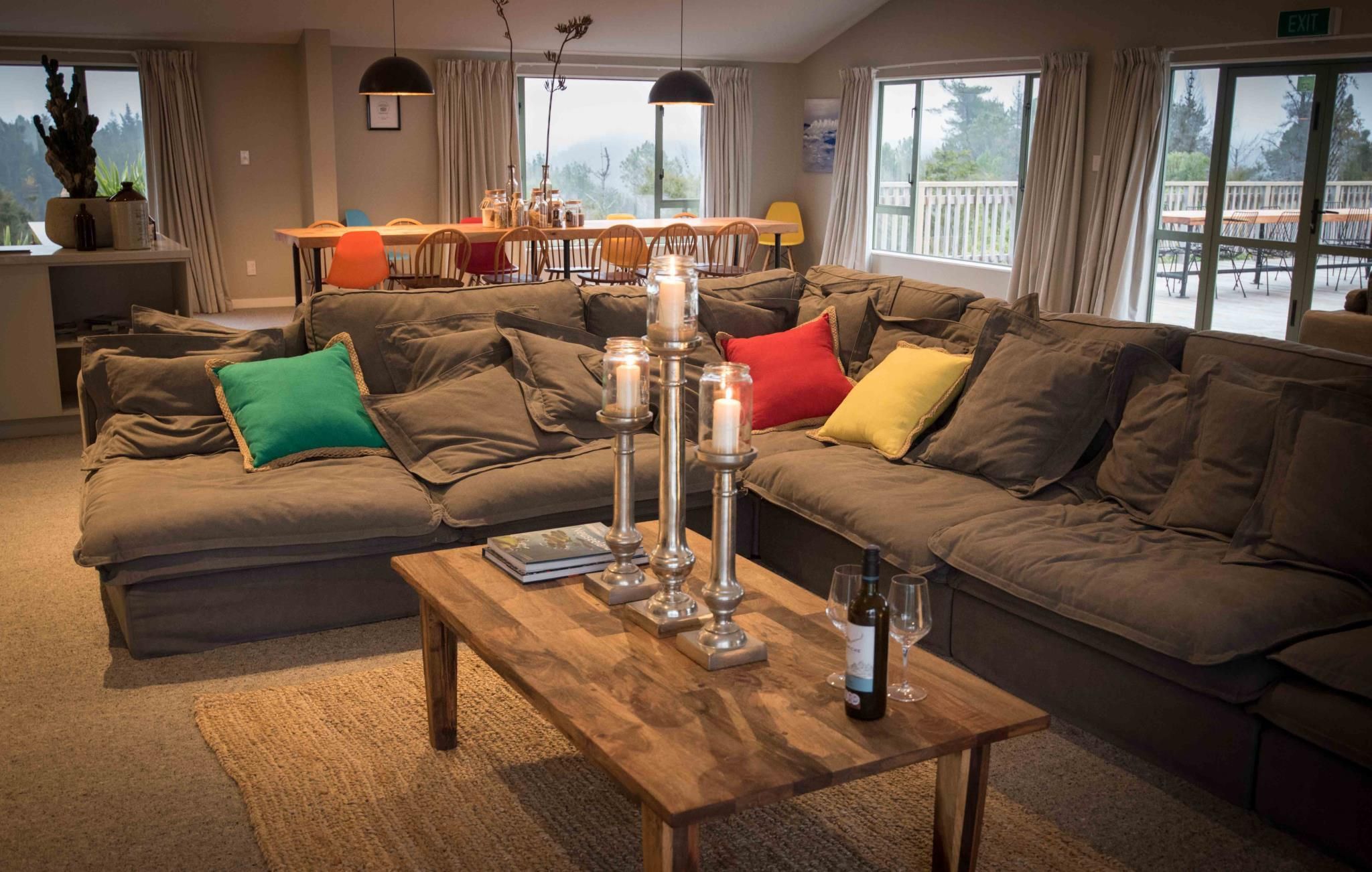 Split Apple Lodge - Eco Lodge & Spa - Kaiteriteri - Sala de estar