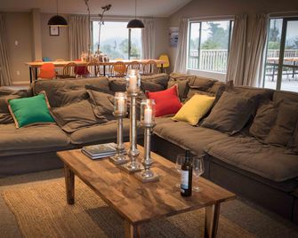 Split Apple Lodge - Eco Lodge & Spa - Kaiteriteri - Sala de estar