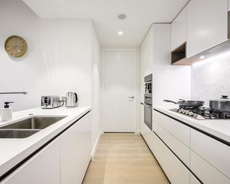 Waterfront CBD luxury 1Br with best view - Sídney - Cocina