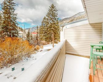 Large mountainside condo at Taos Ski Valley with views & balcony - near hiking - Taos Ski Valley - Balcone