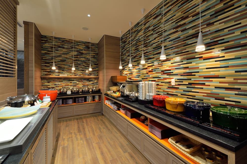 Buffet view of Almont Hotel Naha Kenchomae