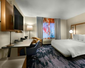 Fairfield Inn & Suites by Marriott Elizabeh City - Elizabeth City - Schlafzimmer