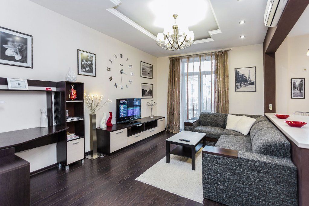 Tsentr Nezavisimosti Pr-T 23 Apartments - مينسك - غرفة معيشة