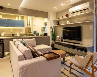 Luxo no Jardim Botânico - Lugar Familiar - PC204 Z1 - Rio de Janeiro - Sala de estar
