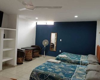 Agradable depto. #2 Pantalla 50' - Tehuacán - Bedroom