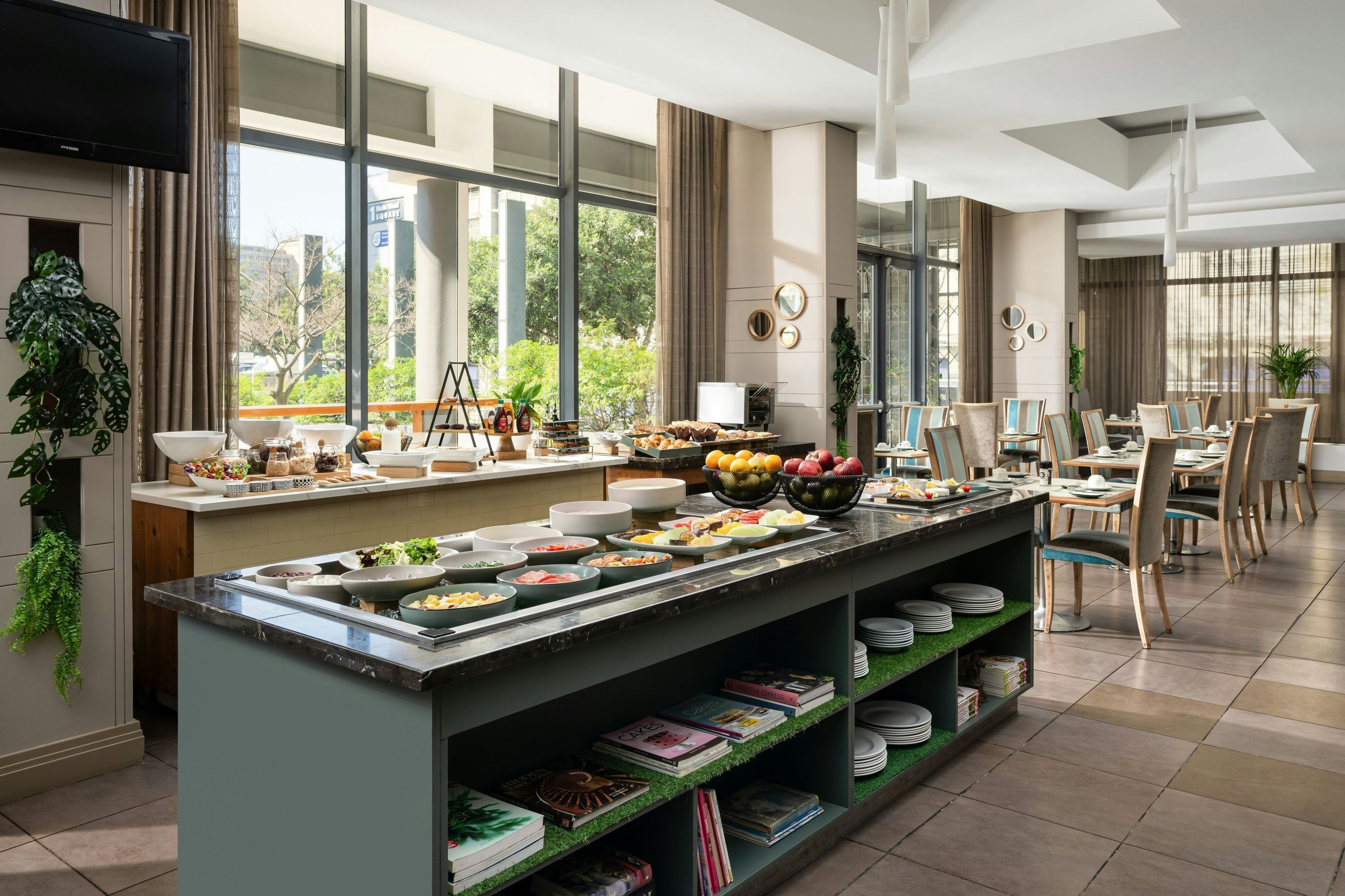 Protea Hotel by Marriott Cape Town North Wharf - קייפ טאון - מסעדה