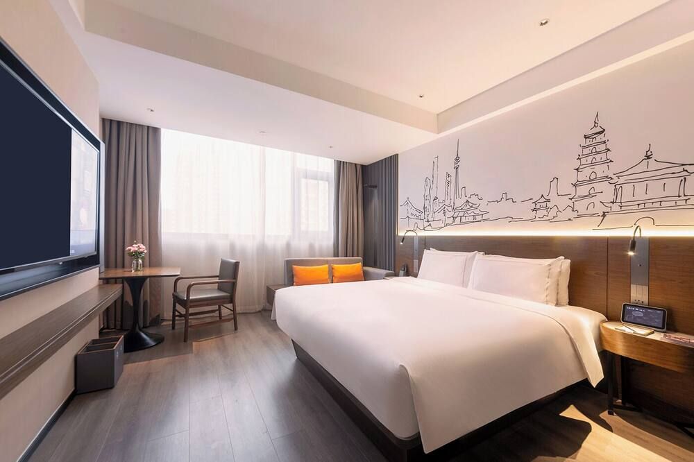UrCove by Hyatt Xi'an Hi-Tec - שי-אן - חדר שינה