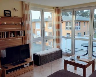 moderne 3-Raum Ferienwohnung Strandmöwe mit Panoramafenster - Ückeritz