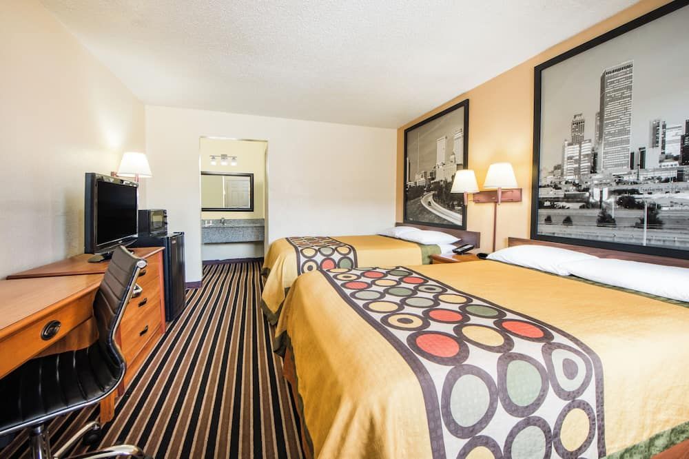 Economy Suites Fairgrounds - Broken Arrow - Ložnice