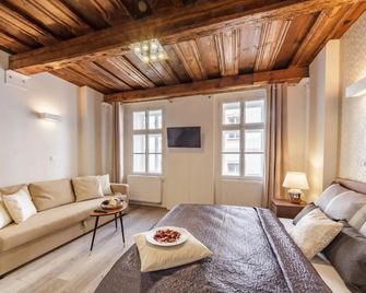 Downtown Royal Apartments - České Budějovice - Wohnzimmer