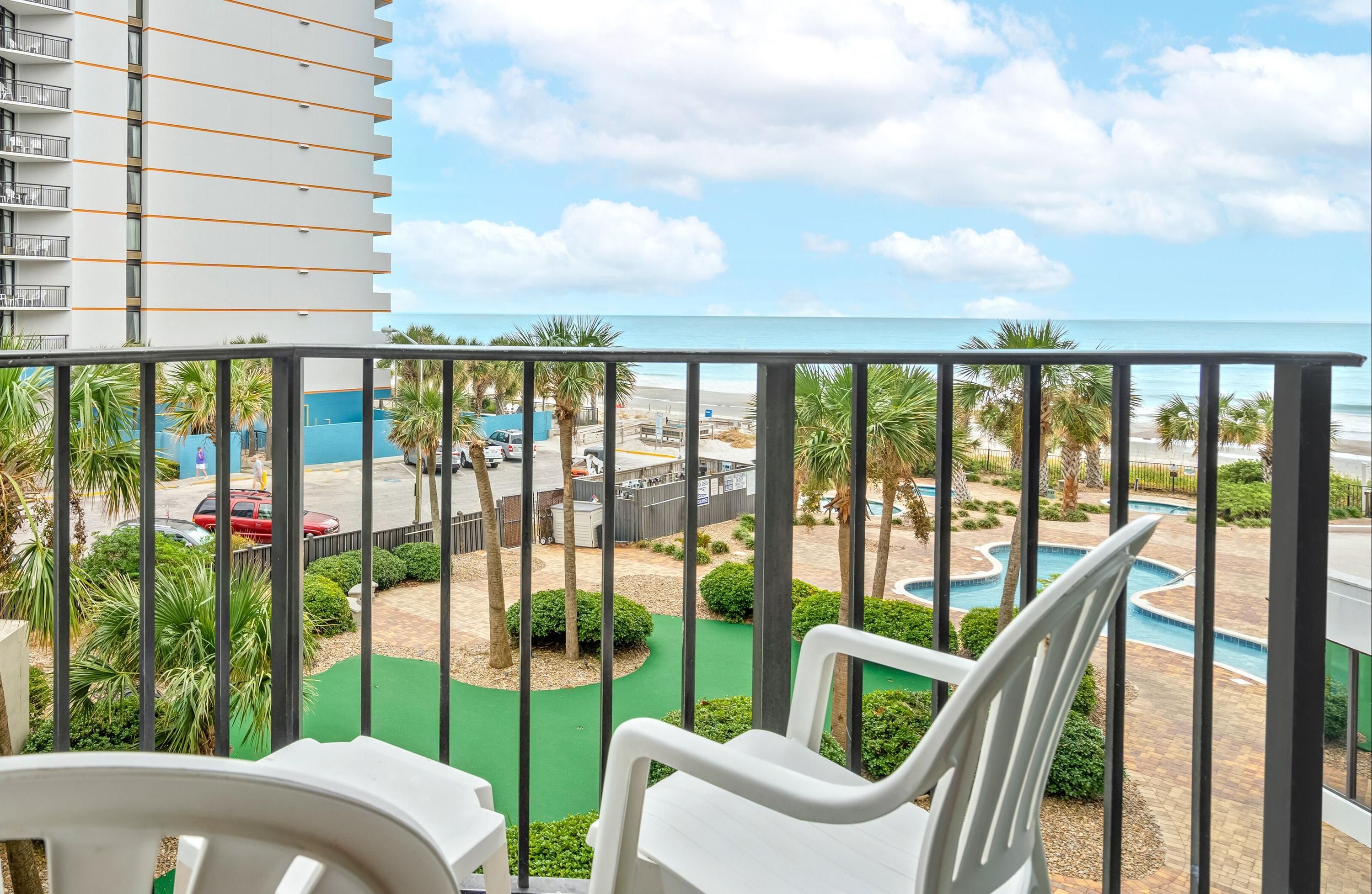 Palace Resort - מירטל ביץ' - מרפסת