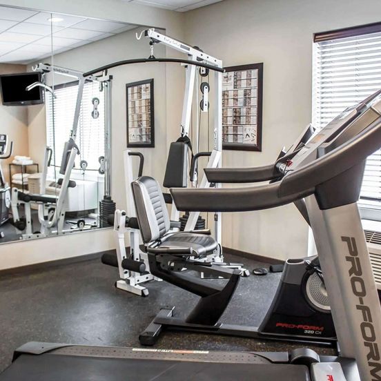 Gym view of Comfort Inn