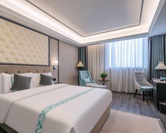 Xana Hotelle Hotel (Handanshi Zhengfu East Railway Station) - Handan - Bedroom