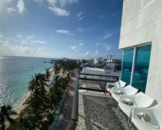 Kristhal Plaza 801 Penthouse - San Andrés - Μπαλκόνι