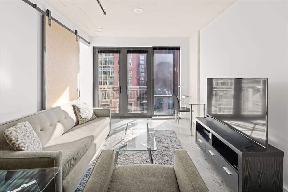 Luxury One Bedroom Apartment - واشنطن د.ك. - غرفة معيشة