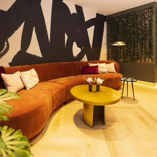 Lobby view of Huygens Place