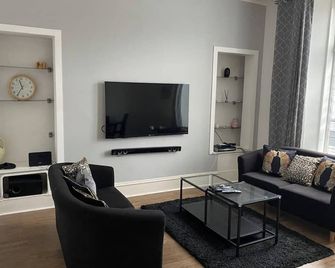 Aberdeen haven in Aberdeen city center - Aberdeen - Living room