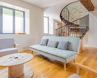 Le Moulin De Foulot - Saint Gengoux Le National - Saint-Gengoux-le-National - Sala de estar