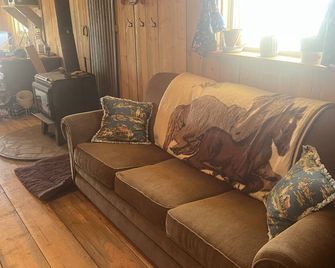 Togwotee Pass RamsHorn Peak Cabin + 15 Acres, Great view, Animal friendly. - Dubois - Sala de estar