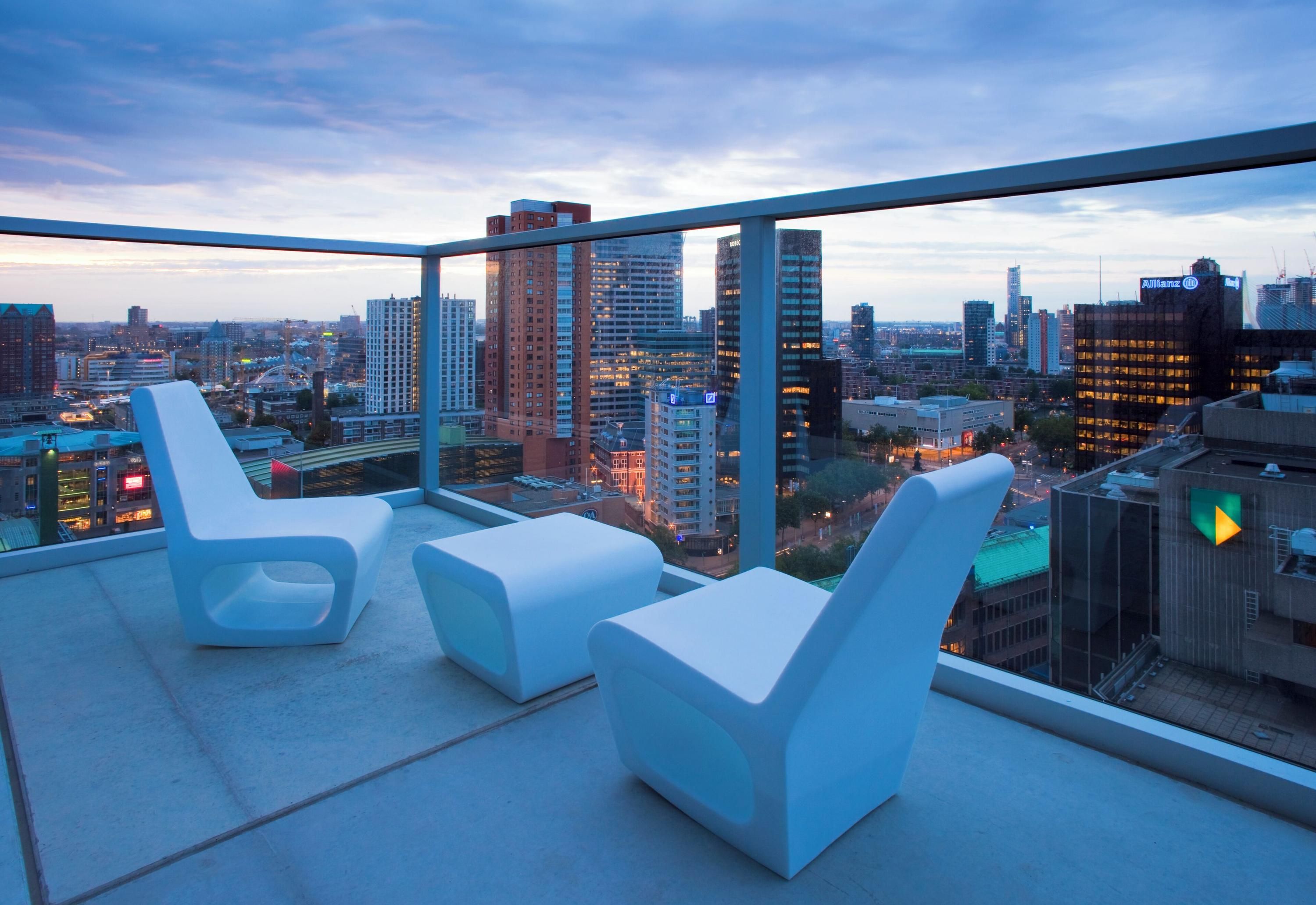 Urban Residences Rotterdam - רוטרדם - מרפסת