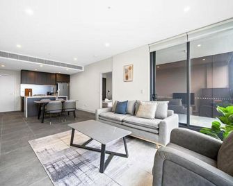 City&Bridge View 2 Bed+Study in Homebush - Sydney - Makuuhuone