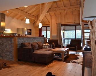 Beautiful apartment for 8 people Les Arcs / La Rosiere / Bourg st Maurice - Séez - Sala de estar