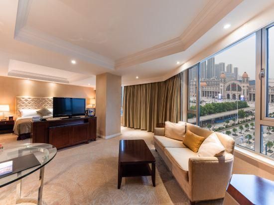 ووهان أورينتال جيانجو هوتل - وهان - غرفة معيشة