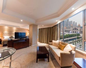 ووهان أورينتال جيانجو هوتل - وهان - غرفة معيشة