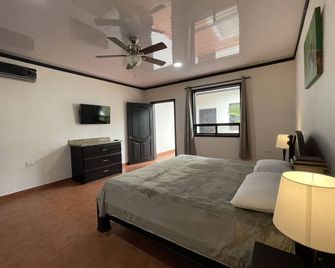 Beautiful New 3 Bedroom 3 Bath Condo with Private Courtyard and Attached Garage - La Fortuna - Schlafzimmer