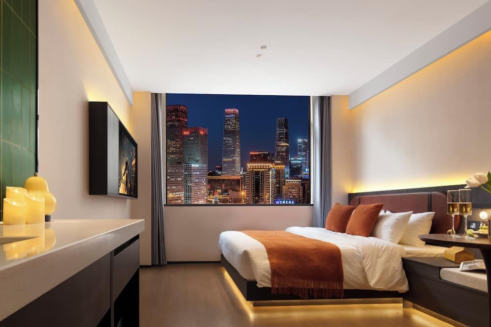 Qingmu Hotel (Chongqing Jiefangbei store) - Čchung-čching - Ložnice